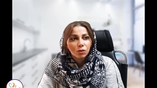 فیلم رضایتمندی سرکار خانم تبریزی پور بیمار ایمپلنت دندان