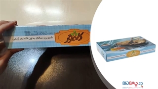بیسکویت وانیلی بدون قند کامور مقدار 700 گرم
