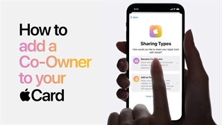 تریلر جدید شرکت اپل به نام " اپل کارت __ نحوه افزودن مالک مشترک "