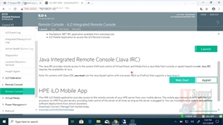 نصب و راه اندازی سرور اچ پی از طریق iLO