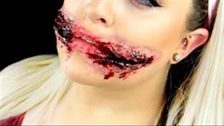 ✅ آموزش گریم میکاپ دهان پاره