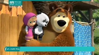 انیمیشن ماشا و میشا دوبله فارسی - معلم رقص