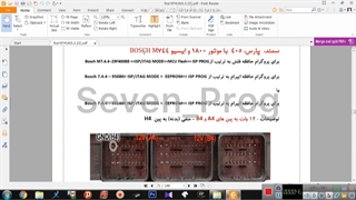 نحوه جی تگ ایسیو بوش ME7.4.4موتور XU7 توسط پروگرامر سون پروگ