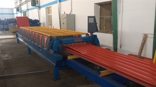 ساخت دستگاه ورق ذوزنقه _پارس رول فرم 09121612740