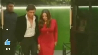 شاهرخ خان و همسرش