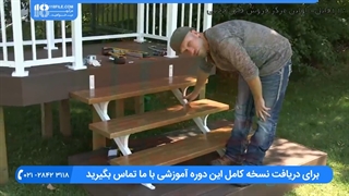 آموزش نصب نرده استیل - نصب پایه برای پله