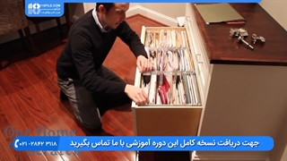 آموزش کابینت سازی - بررسی لولا های کابینت و کشو ها