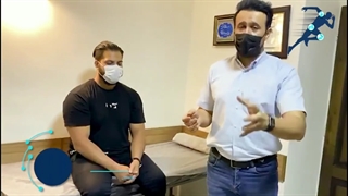 2 ماه بعد از جراحی در رفتگی مکرر شانه