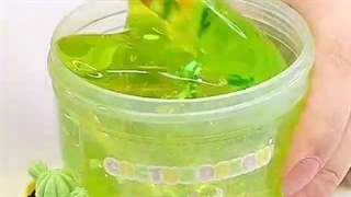 اسلایم سبز کاهویی