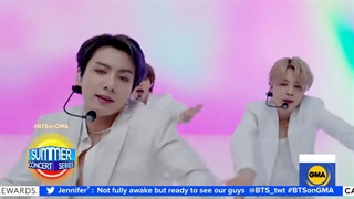 اجرای آهنگ Butter بی تی اس در برنامه ی GMA