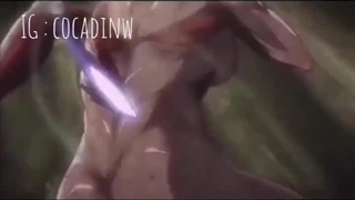 تفاوت دید ما و لیوای وقتی داره مبارزه میکنه XD