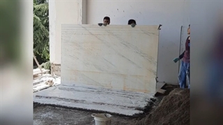 نحوه نصب سنگ اسلب کف (گروه رامان استون)