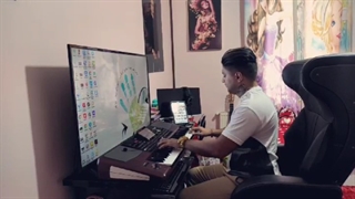 نوازندگی گوش نواز هنرمند امیرظهرابیان ریتم عربی استاد امیر ظهرابیان