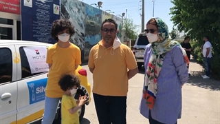 رالی شهری و شرکت خوش ذوق که خانوادگی شرکت کردند