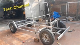 Homemade JEEP car - فیلم کامل ساخت جیپ دست ساز