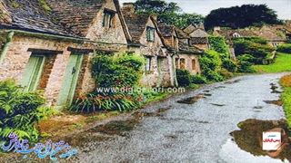 تابلو فرش پس از باران - دیجی دکوری