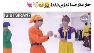 داستان سفید برفی باBTS
