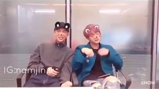 تلاش های جیمین برای سابت کردن اینکه نامجین شیپره 