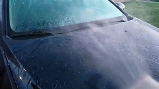 تست آبگریزی سرامیک واکس مگوایرز (دو ماه پس از اجرا)