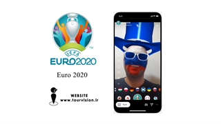 افکت اینستاگرام جام ملت های اروپا یورو 2020