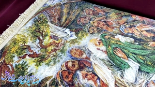 تابلو فرش مینیاتوری بوی پیراهن یوسف - دیجی دکوری