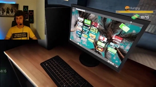 بازی INTERNET CAFE SIMULATOR با poorya negan gamer پارت 5:::طنز