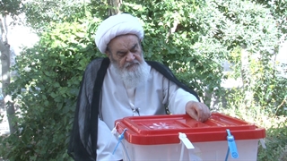 شرکت حضرت آیتالله العظمی مظاهری در انتخابات 1400