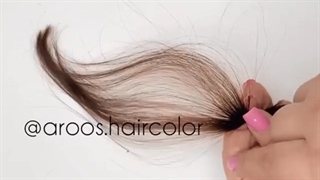 آموزش ترکیب رنگ مو شکلاتی تنباکویی با سه صفر