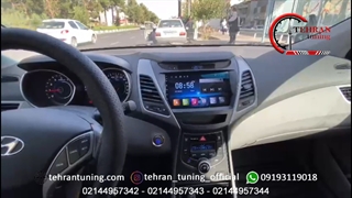 مانیتور اندروید هیوندا النترا ۲۰۱۵ - تهران تیونینگ