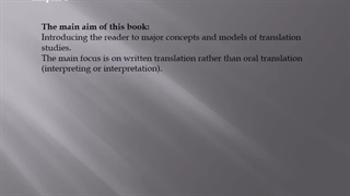 اصول ترجمه کتاب براساس کتاب MONDAY