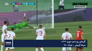 گل‌های روز دهم «یورو ۲۰۲۰»