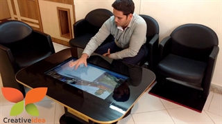 میز لمسی گالری محصولات ، خدمات و سرگرمی ایران شاپ بررسی و خرید