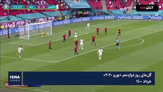 گل‌های روز دوازدهم «یورو ۲۰۲۰»
