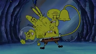 (انیمیشن باب اسفنجی) این قسمت تقلید کردن دوبله فارسی