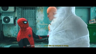 Spider-Man VS One Punch Man in Real Life  مبارزه مردعنکبوتی و مرد تک مشتی
