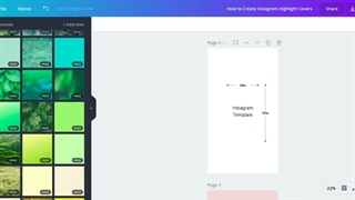 طراحی قالب پست اینستاگرام با کانوا (canva)