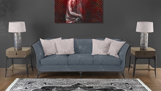 فرش کهنه نما (وینتیج) ریما – دیجی دکوری