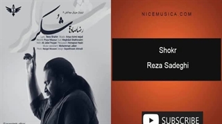آهنگ رضا صادقی به نام شکر