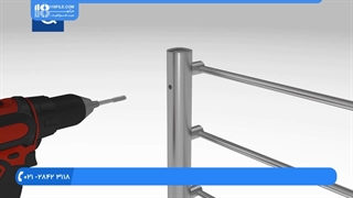 آموزش ساخت حفاظ | نصب حفاظ پله | نصب دستگیره روی حفاظ