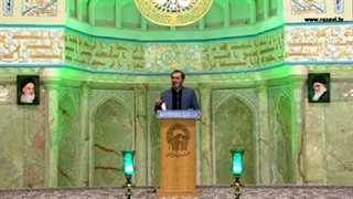 شعرخوانی شاعر آئینی حمیدرضا برقعی