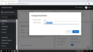 آموزش Cockpit لینوکس قسمت ۹ تنظیمات hostname و Date/Time