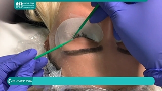 آموزش لیفت و لمینت مژه | لیفتینگ مژه | لمینت ابرو (پرپشت کردن مژه برای چشمان فرورفته)