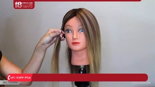 آموزش رنگ کردن مو | رنگ کردن موی سر | ترکیب رنگ مو | هایلایت مو (ترکیب رنگ موهای فانتزی)