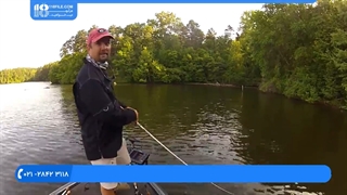 آموزش ماهیگیری|صید ماهی بزرگ|ماهیگیری با قلاب (سیستم اسپینینگ با لوری شیرجه رو)