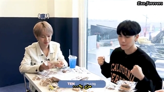 برنامه ی "WayV - Ariety با رونجون" / 'سورپرایز! پشتیبانی از تنظیم ام وی' با زیرنویس فارسی چسبیده