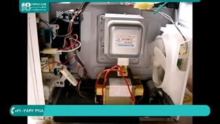 آموزش تعمیر مایکروویو | تعمیر مایکروویو ( عیب یابی قطعه به قطعه مایکروویو)