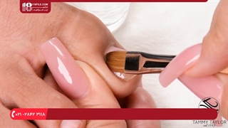 آموزش نحوه ی کاشت ناخن پا با ژل