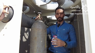 تعمیر نشتی چیلر تراکمی