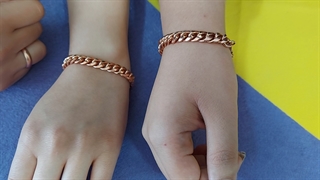 دستبند مسی اصل مدل کارتیه