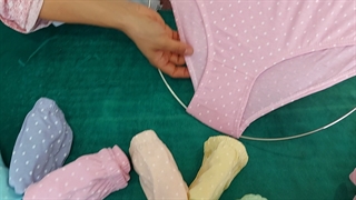 لباس زیر زنانه نخی خنک طرح دار